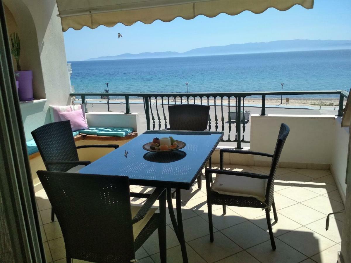 Luxury Sea View Apartman Ofrínio Kültér fotó